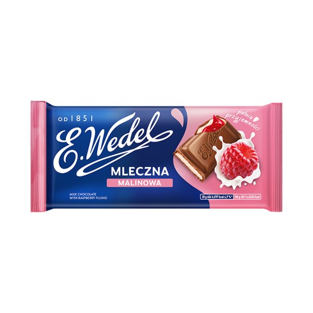 Wedel Dark Cherry Dark Chocolate With Cherry Filling 100g